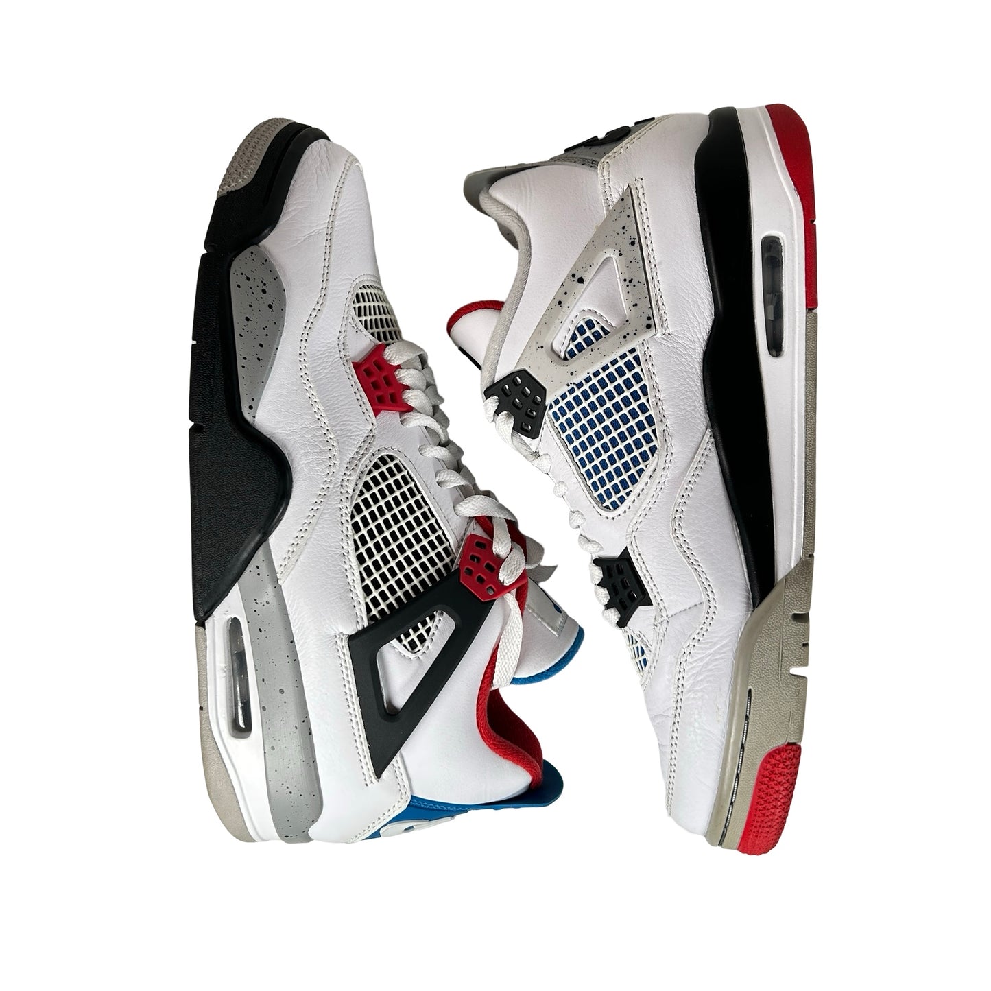 CI1184 146 Jordan 4 Retro What The [USED] - 9.5 M (Used) (No Box)