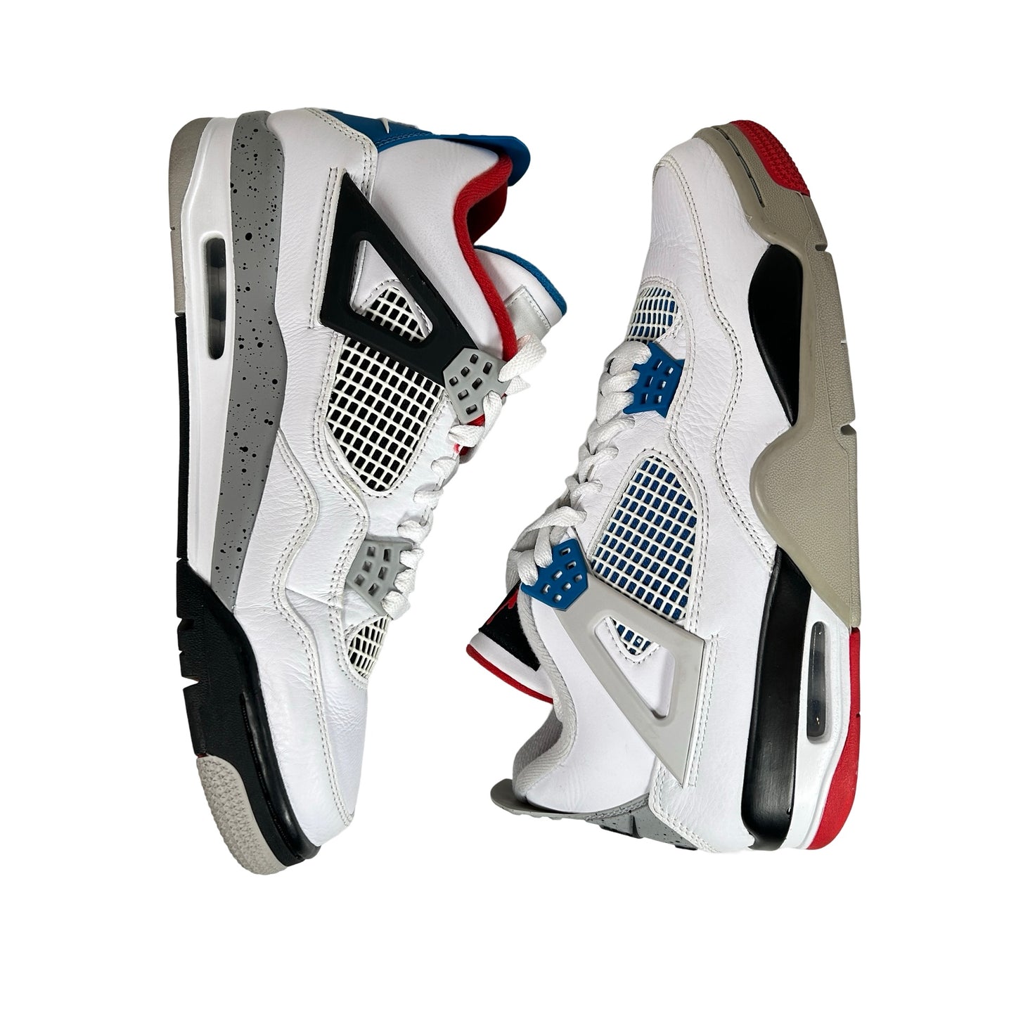 CI1184 146 Jordan 4 Retro What The [USED] - 9.5 M (Used) (No Box)
