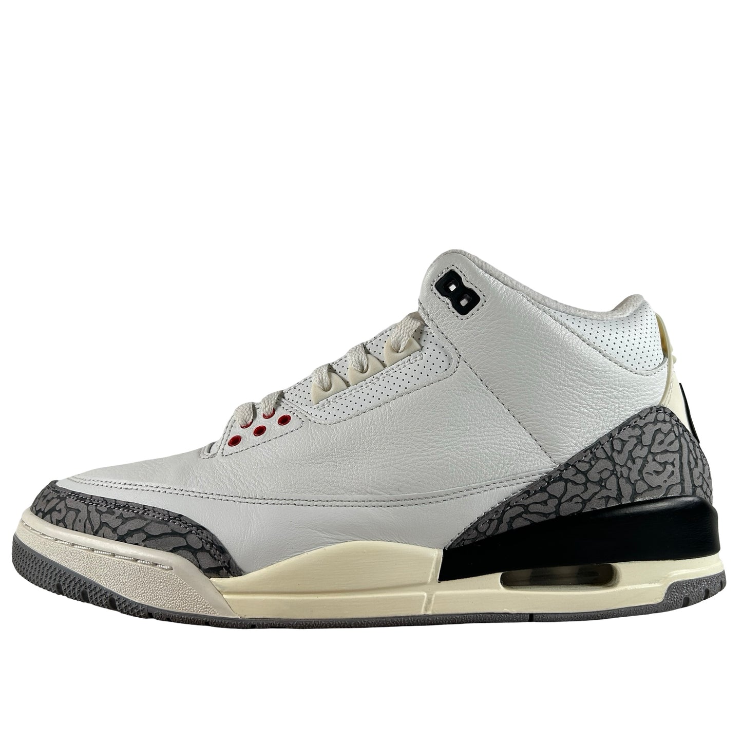 DN3707 100 Jordan 3 Retro White Cement Reimagined [USED] - 11.5 M (Used14)