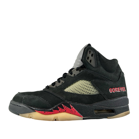 DR0092 001 Jordan 5 Retro Gore-Tex Off Noir (Women's) [USED] - 7.5 W (Used) (No Box)