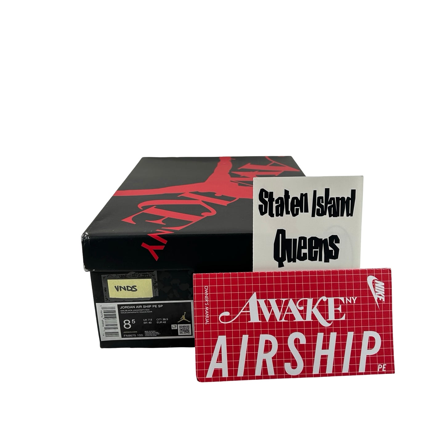 FN8675 100 Nike Jordan Air Ship PE SP Awake NY [USED] - 8.5 M (VNDS)