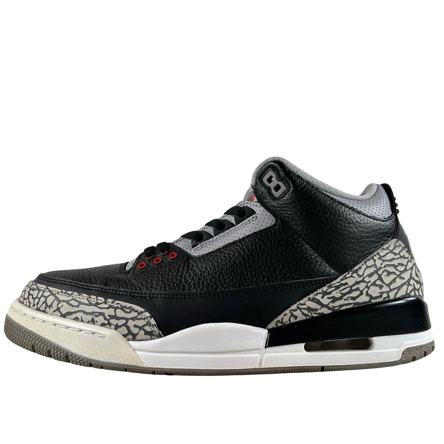 854262 001 Jordan 3 Black Cement 2018 [USED] - 11.5 M (Used10)