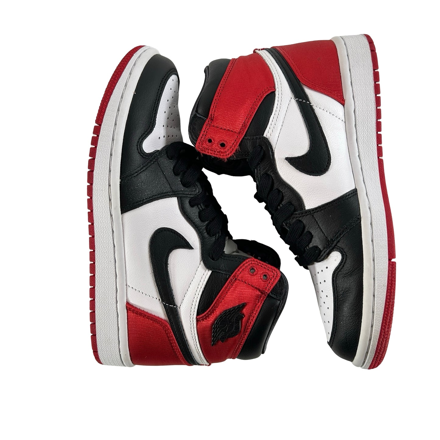 CD0461 016 AJ1 Satin Black Toe [USED] - 5.5 W (Used)