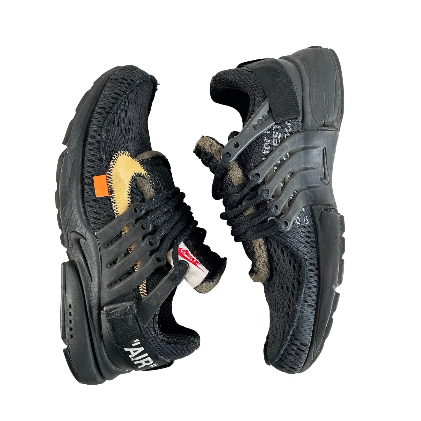 AA3830 002 Nike Air Presto Off-White Black [USED] - 8 M (Used) (No Insoles)