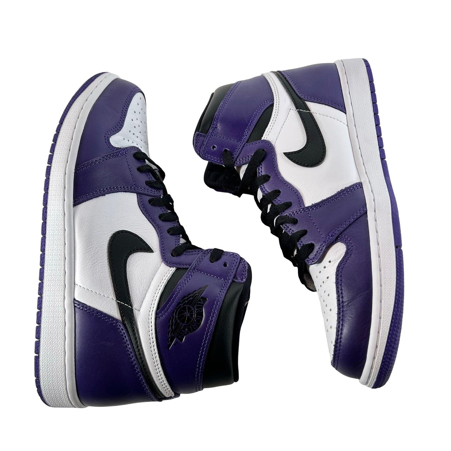 555088 500 Jordan 1 Court Purple [USED] - 10.5 M (Used)