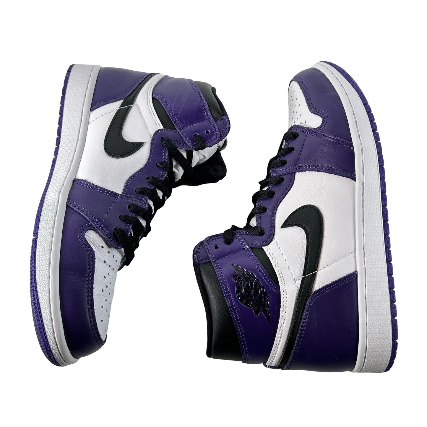 555088 500 Jordan 1 Court Purple [USED] - 10.5 M (Used)
