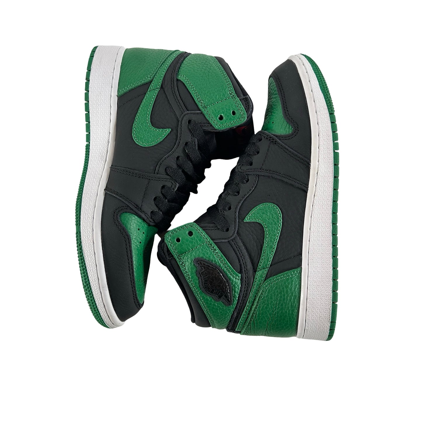 575441 030 Jordan 1 Retro High Pine Green Black (GS) [USED] - 4 Y (Used)