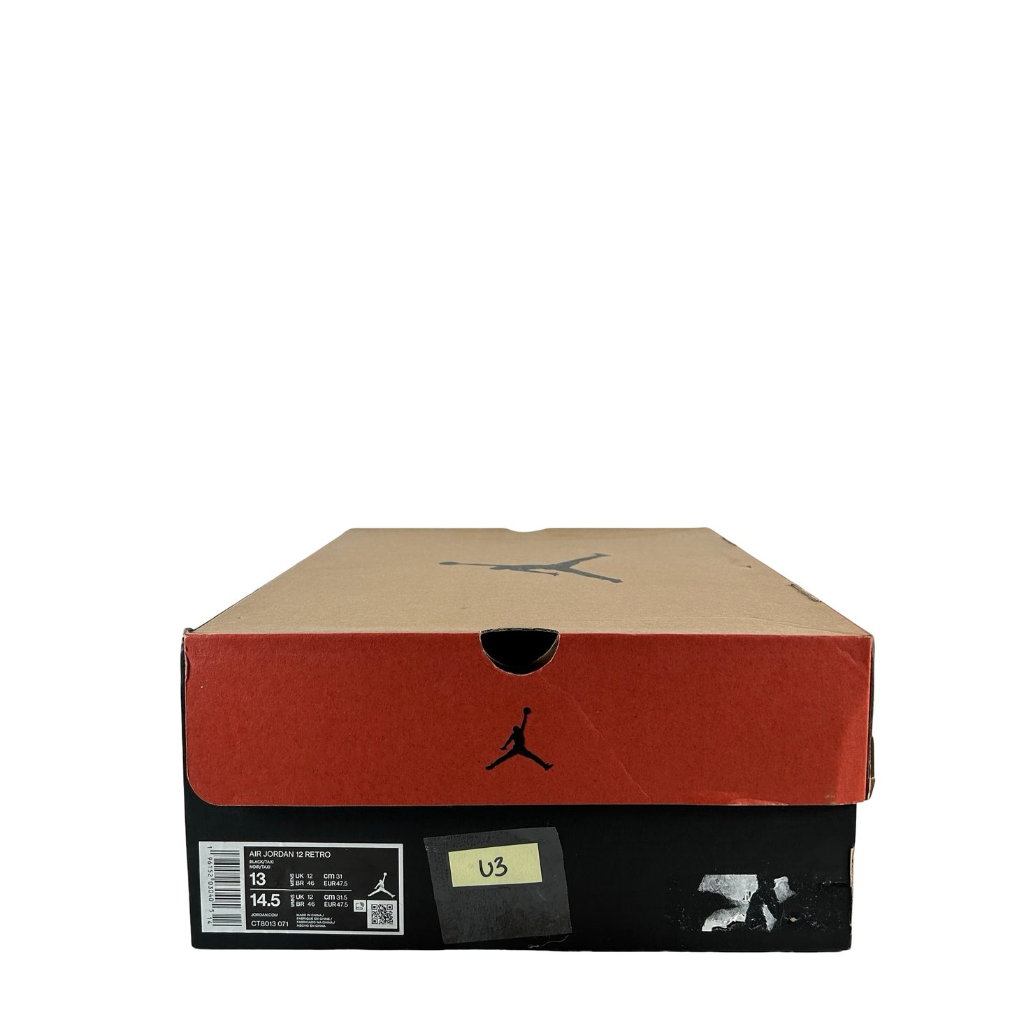CT8013 071 Jordan 12 Retro Black Taxi [USED] - 13 M (Used3)