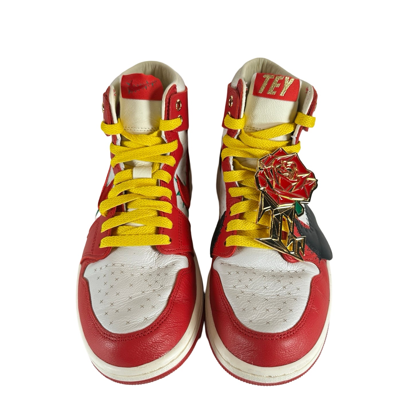 FJ0604 601 Jordan 1 High Zoom Air CMFT 2 Teyana Taylor A Rose From Harlem (W) [USED] - 7.5 W (Used)