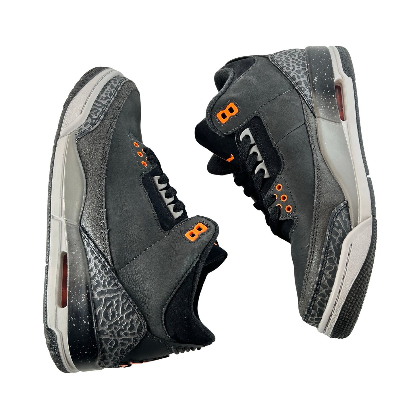 CT8532 080 Jordan 3 Retro Fear Pack (2023) [USED] - 8.5 M (Used4)