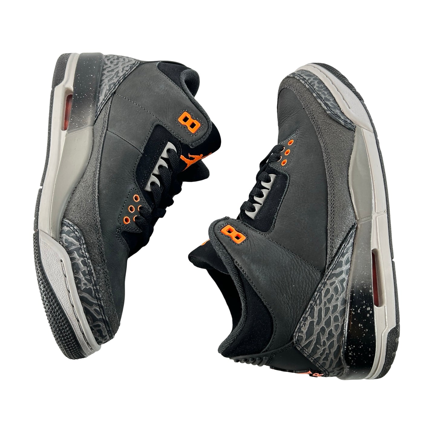 CT8532 080 Jordan 3 Retro Fear Pack (2023) [USED] - 8.5 M (Used4)