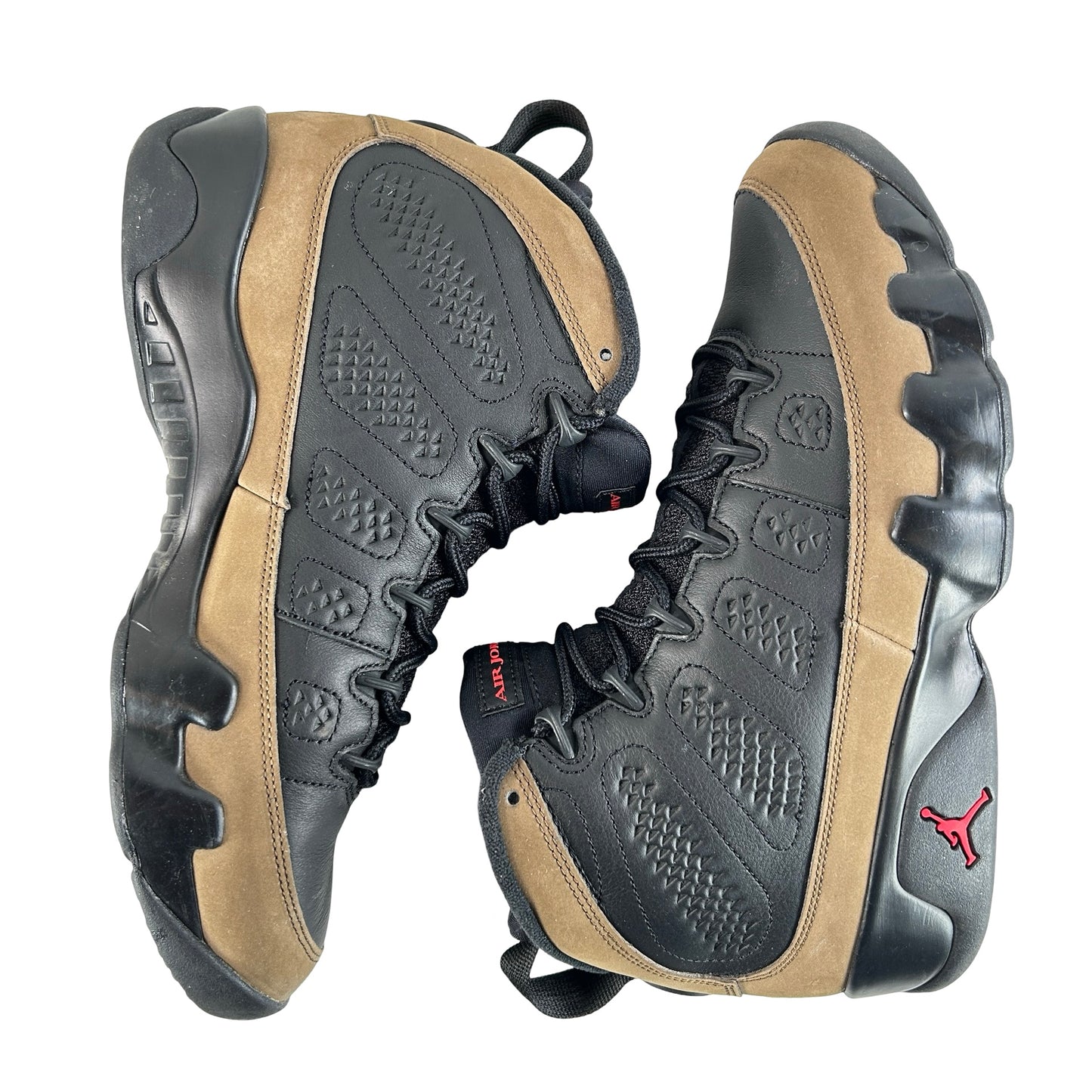 HV4794 030 Air Jordan 9 Retro Olive (2024) [USED] - 9 M (Used2)