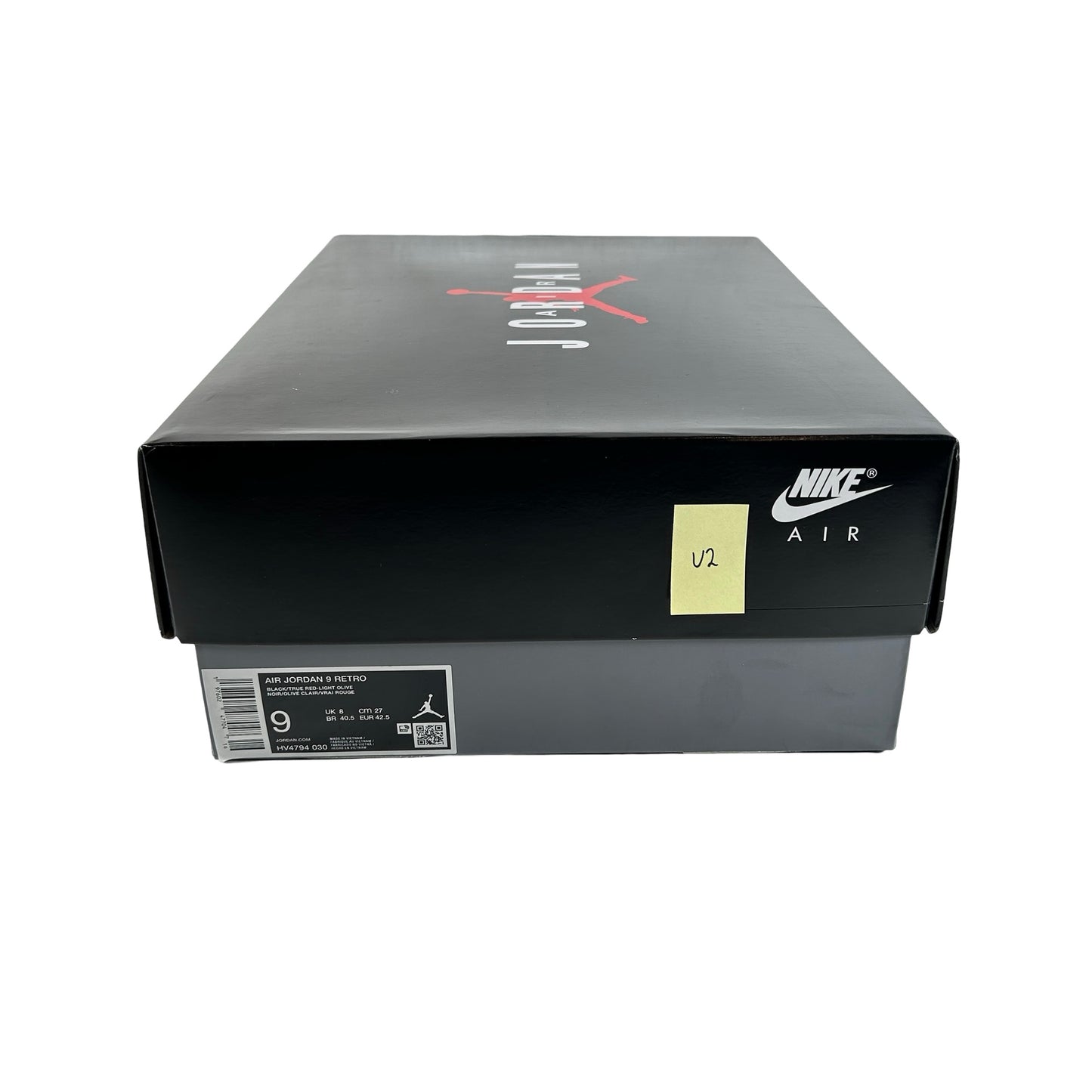 HV4794 030 Air Jordan 9 Retro Olive (2024) [USED] - 9 M (Used2)