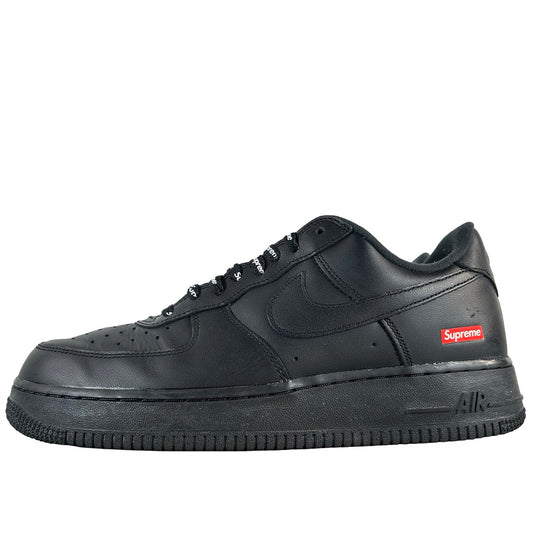 CU9225 001 Air Force 1 Low Supreme Black [USED] - 8.5 M (Used) (No Box)