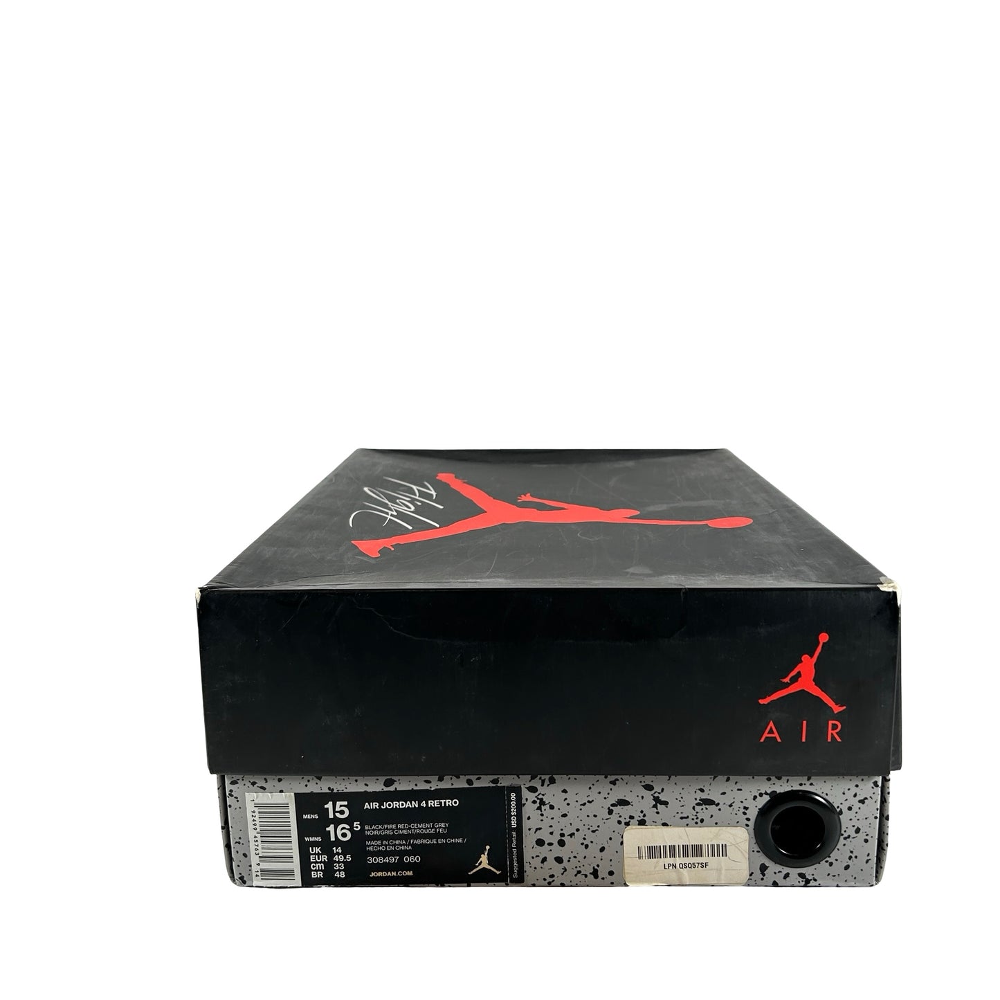 308497 060 Jordan 4 Bred (2019) [USED] - 15 M (Used)