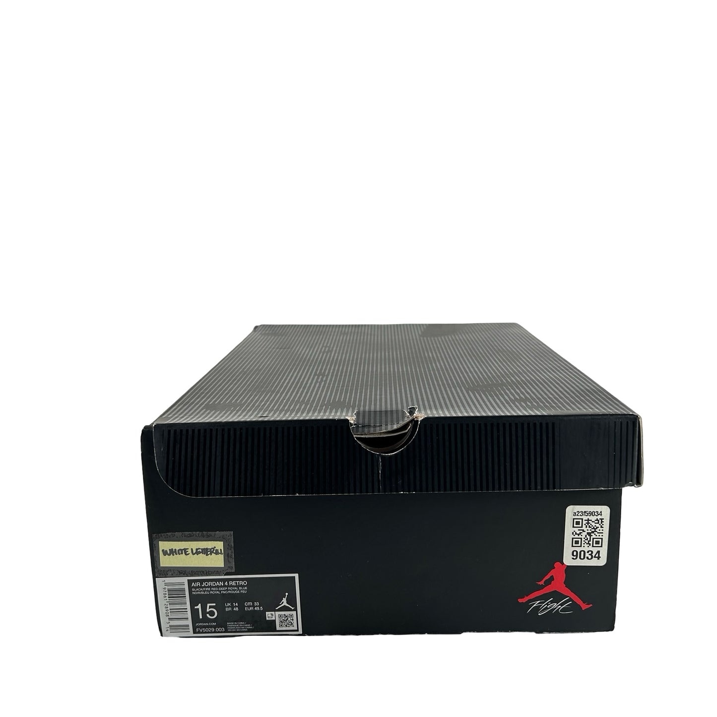 FV5029 003 Jordan 4 Retro Rare Air (White Lettering) [USED] - 15 M (Used)