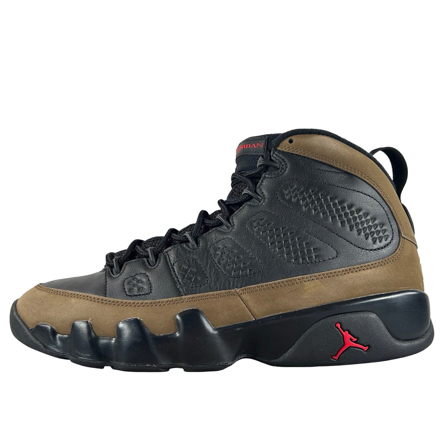 HV4794 030 Air Jordan 9 Retro Olive (2024) [USED] - 10.5 M (Used10)