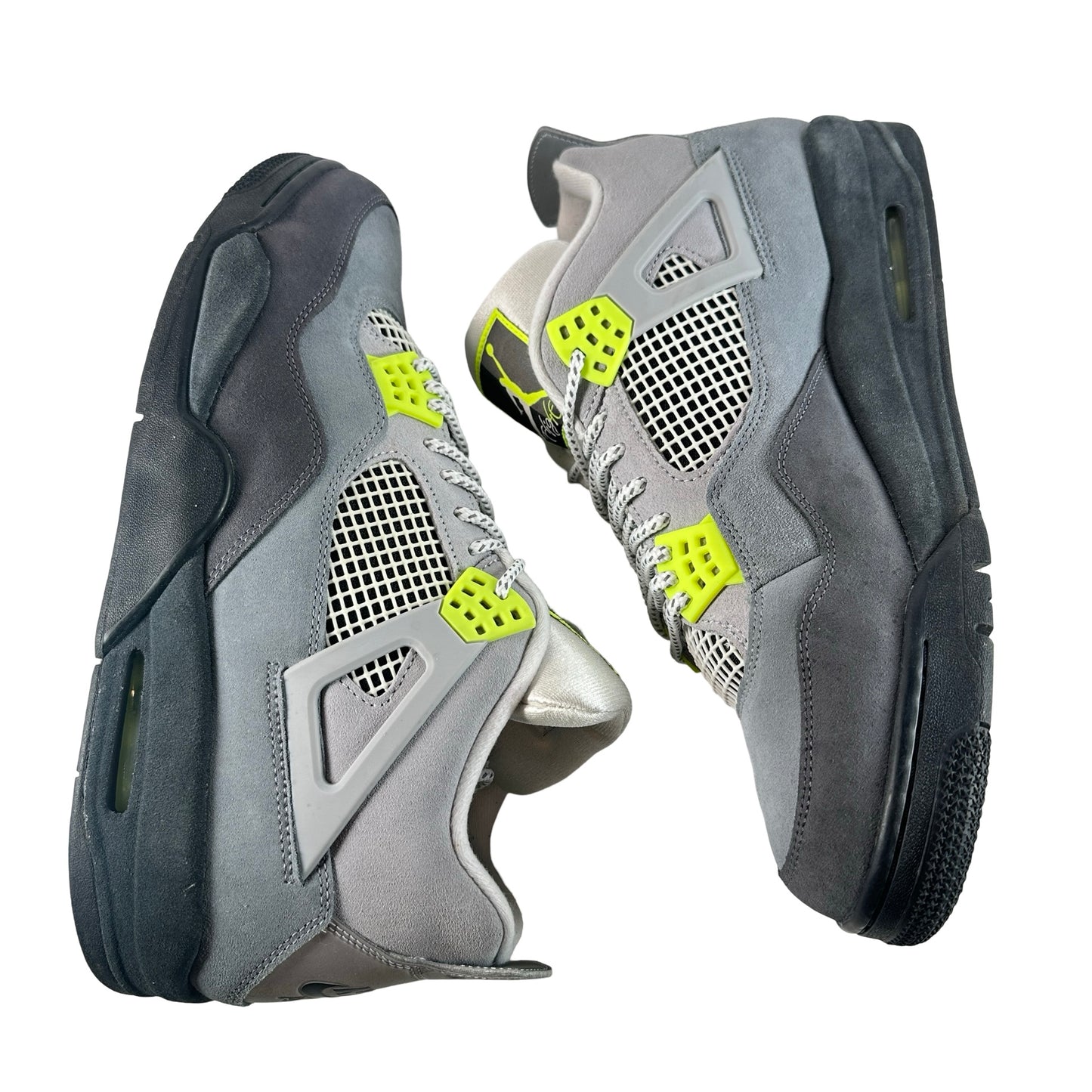 CT5342 007 Jordan 4 Retro SE 95 Neon [USED] - 13 M (Used)