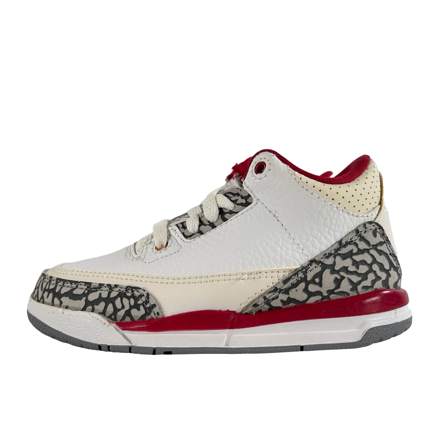429487 126 Jordan 3 Retro Cardinal (PS) [CONDITIONAL] - 11 C (Yellowing)