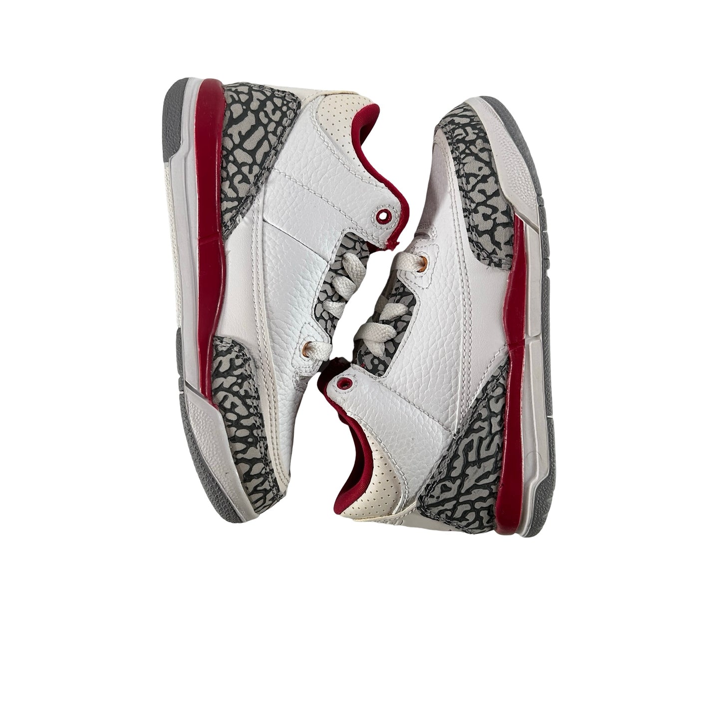429487 126 Jordan 3 Retro Cardinal (PS) [CONDITIONAL] - 11 C (Yellowing)