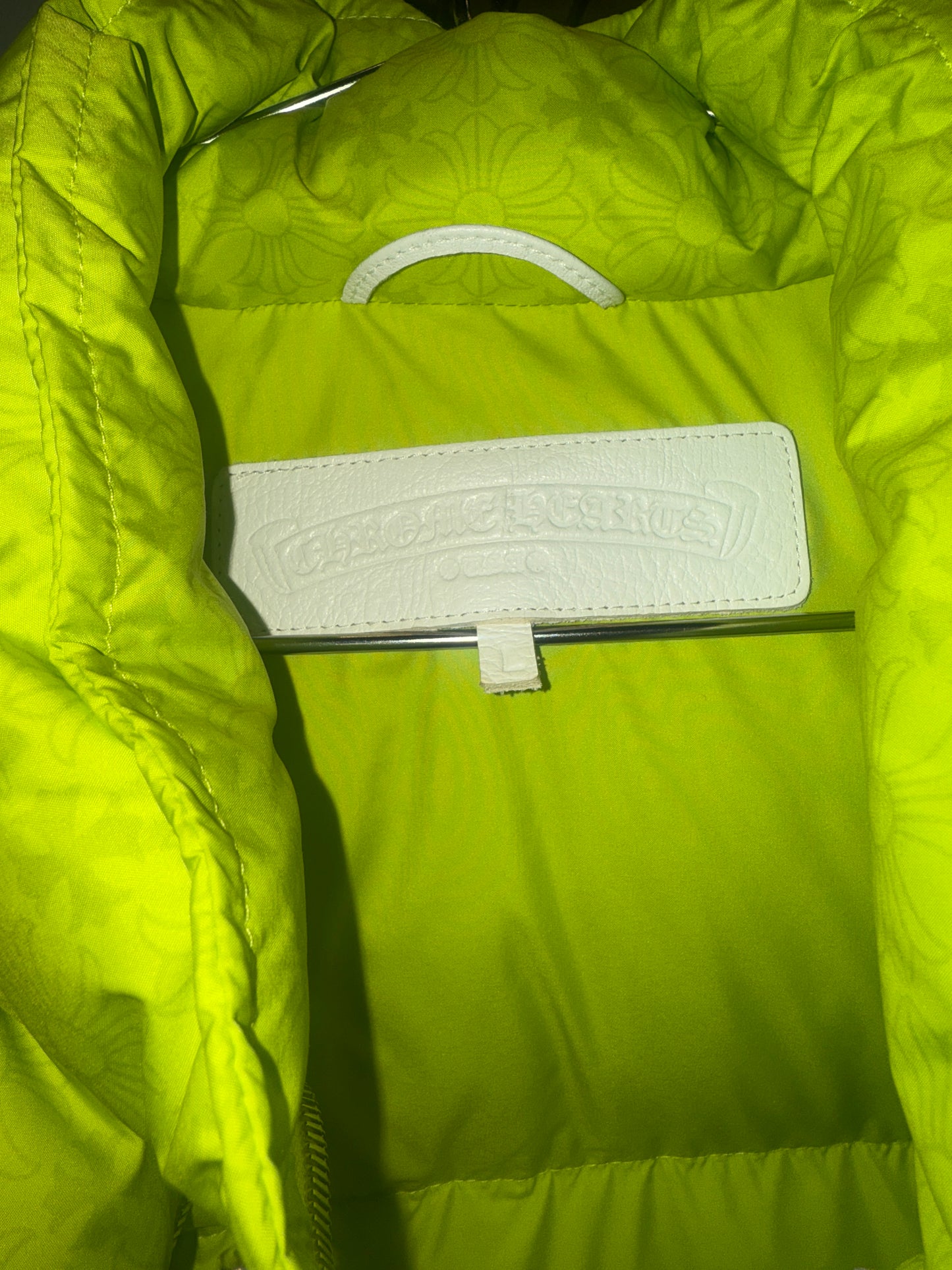 Chrome Hearts Plus Monogram Print Down Jacket [USED] - L (Used)