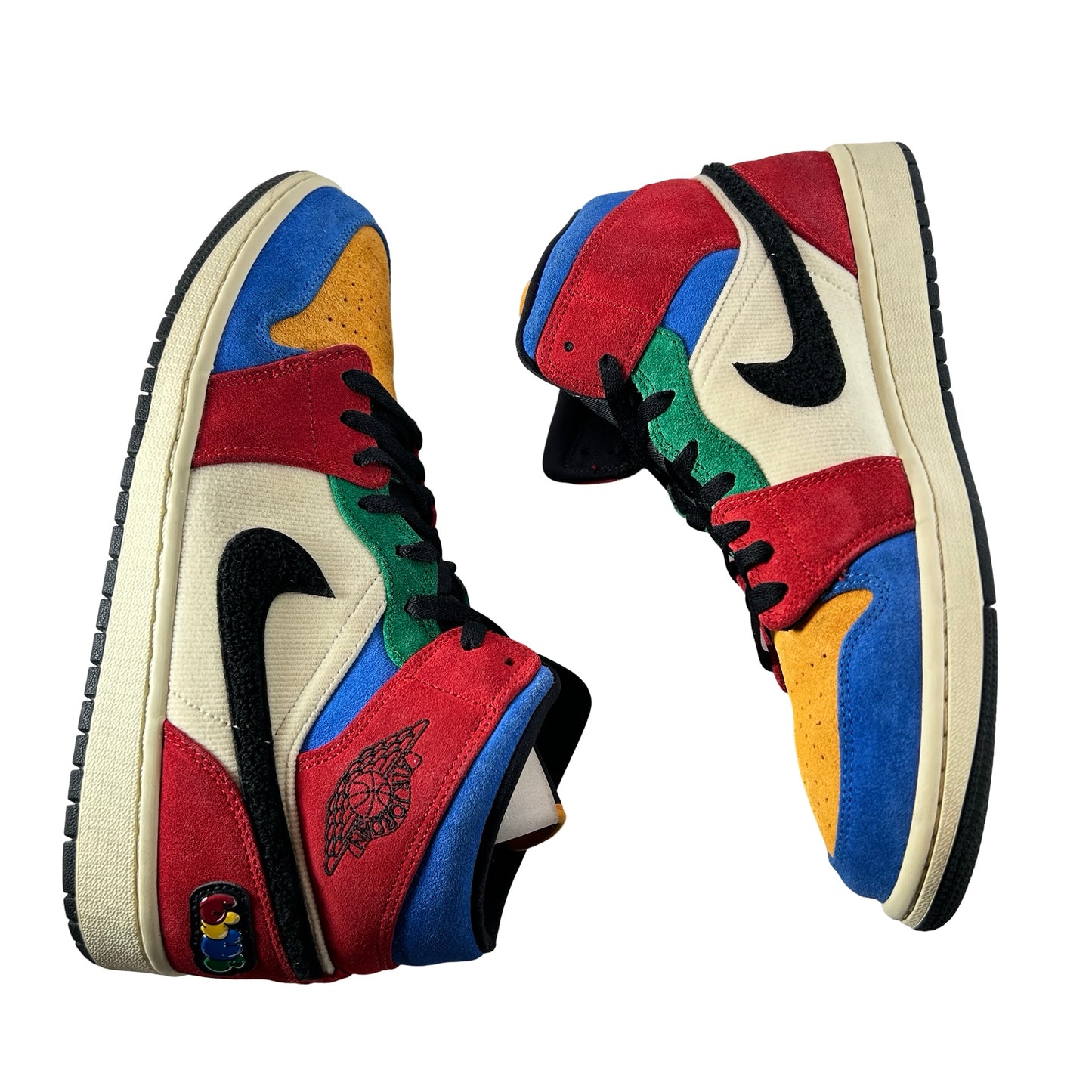 CU2805 100 Jordan 1 Mid SE Fearless Blue the Great [USED] - 11 M (Used)