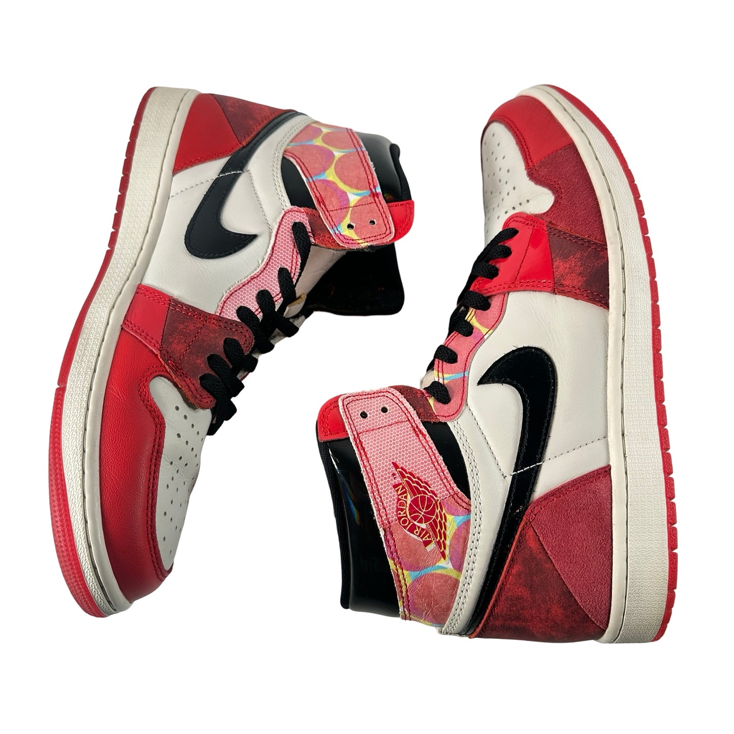 DV1748 601 Jordan 1 Retro High OG Spider-Man Across the Spider-Verse [USED] - 11 M (Used) (No Box)