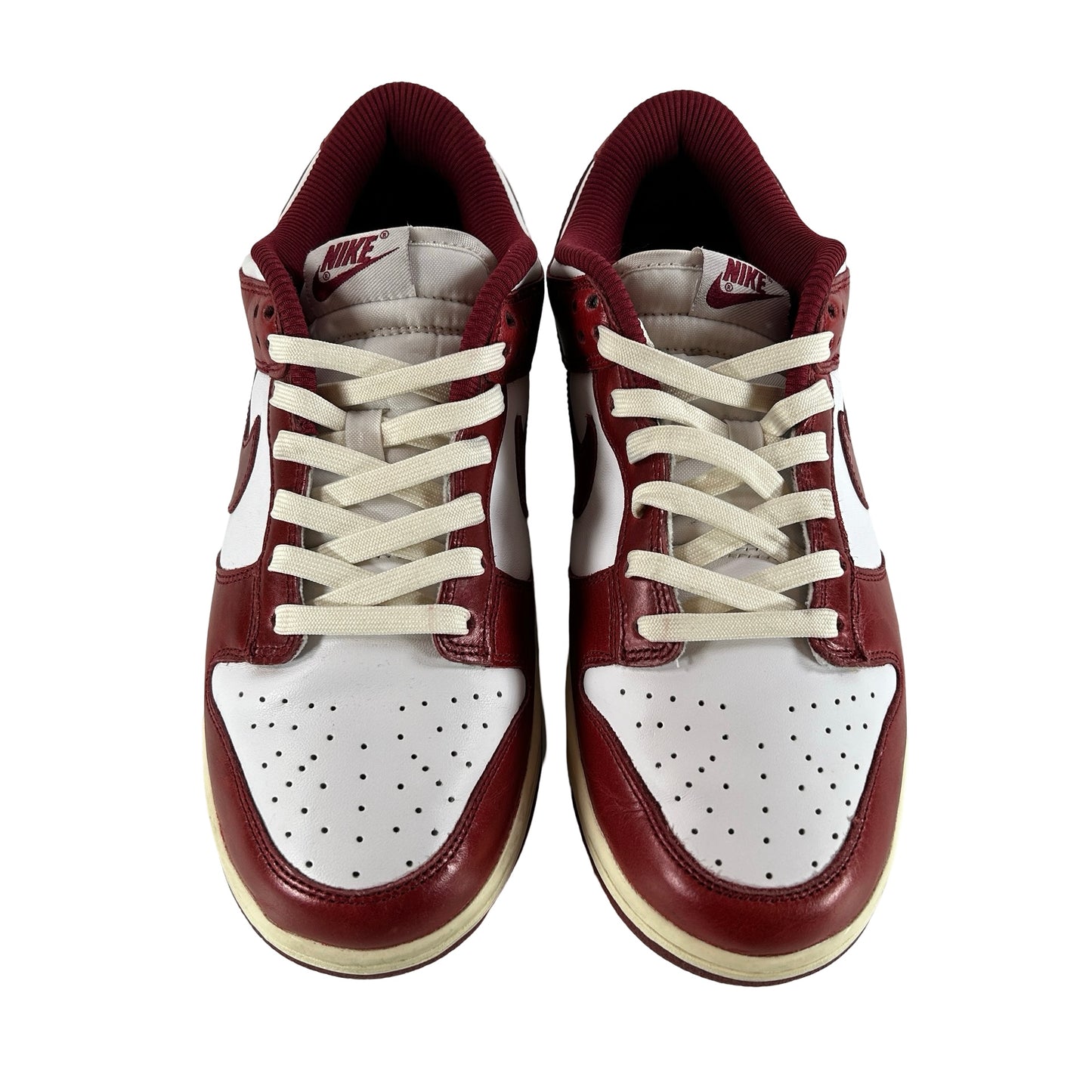 FJ4555 100 Nike Dunk Low PRM Vintage Team Red (Women's) [USED] - 9.5 W (Used) (No Box2)