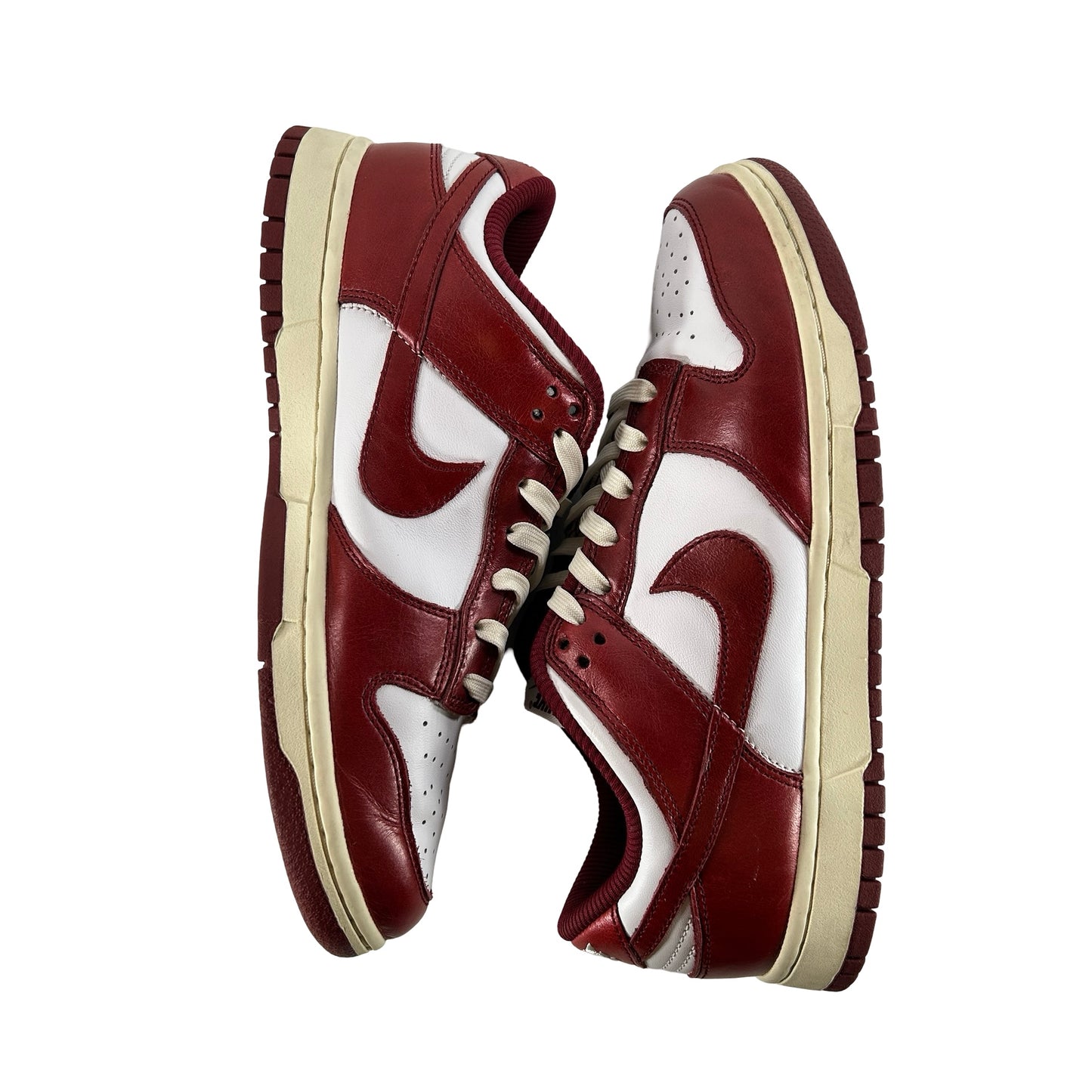 FJ4555 100 Nike Dunk Low PRM Vintage Team Red (Women's) [USED] - 9.5 W (Used) (No Box2)