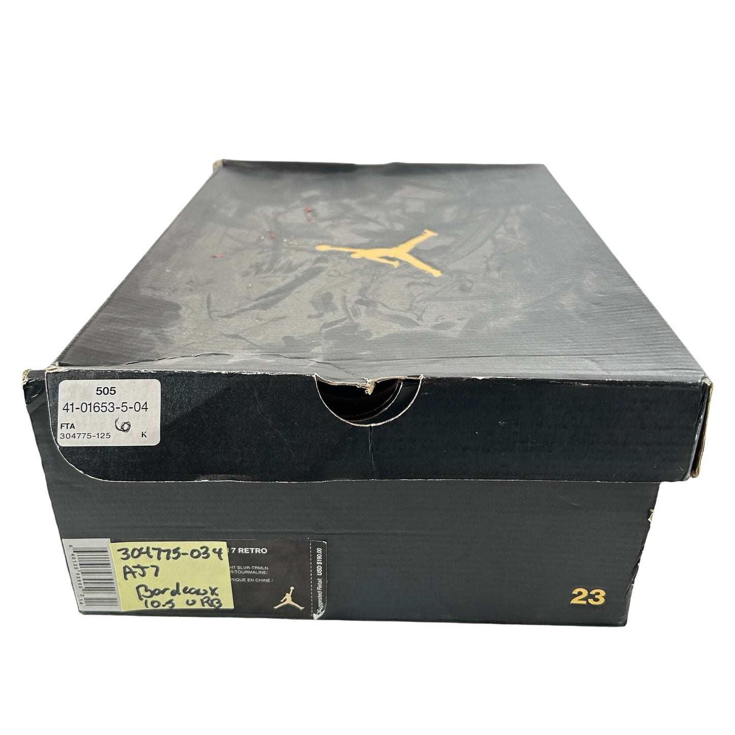 304775 034 Jordan 7 Retro Bordeaux (2015) [USED] - 10.5 M (Used) (Replace Box)