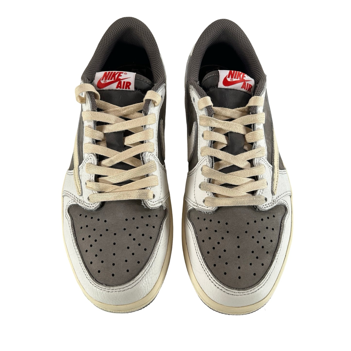 DM7866 162 Jordan 1 Retro Low OG SP Travis Scott Reverse Mocha [USED] - 7.5 M (Used) (No Lid2)