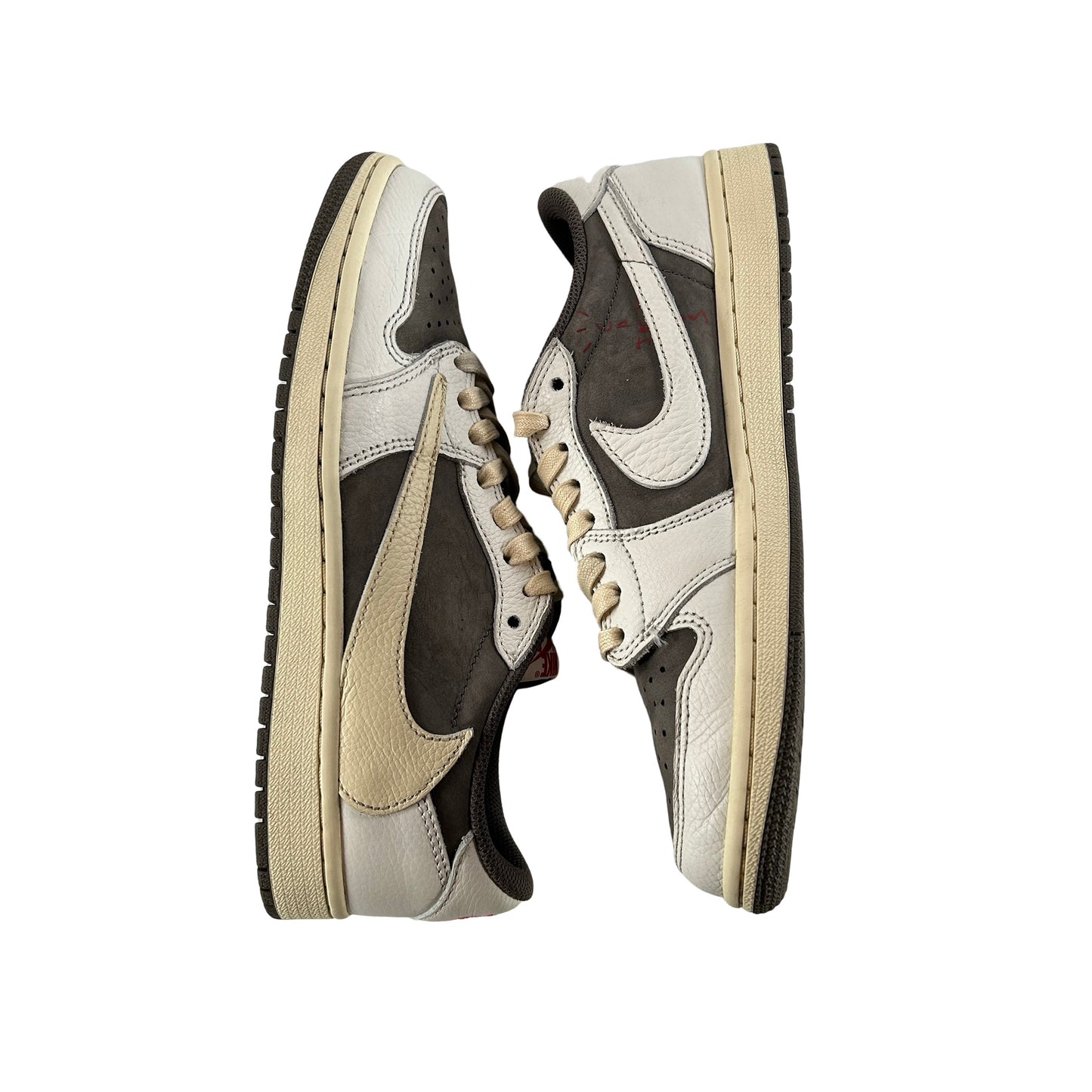 DM7866 162 Jordan 1 Retro Low OG SP Travis Scott Reverse Mocha [USED] - 7.5 M (Used) (No Lid2)