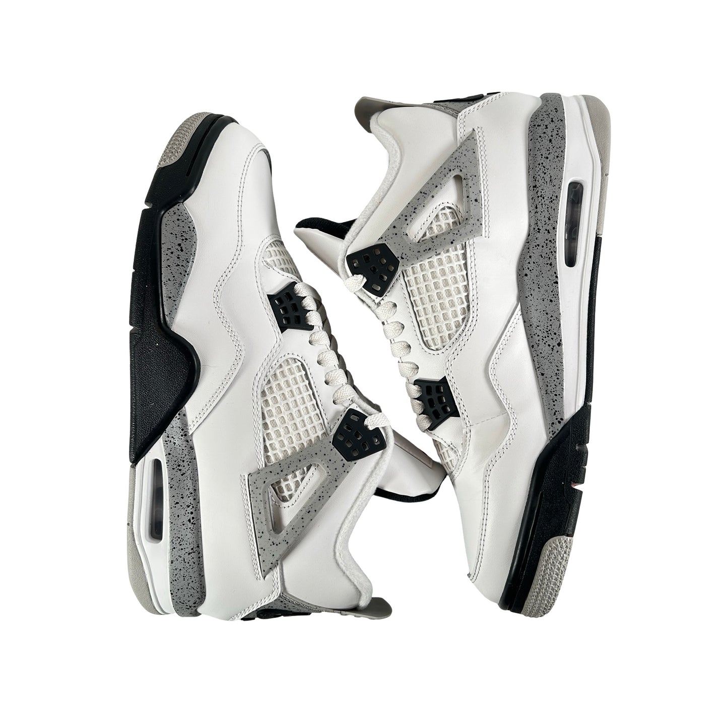 FV5029 100 Jordan 4 Retro White Cement (2025) [USED] - 9.5 M (Used2)