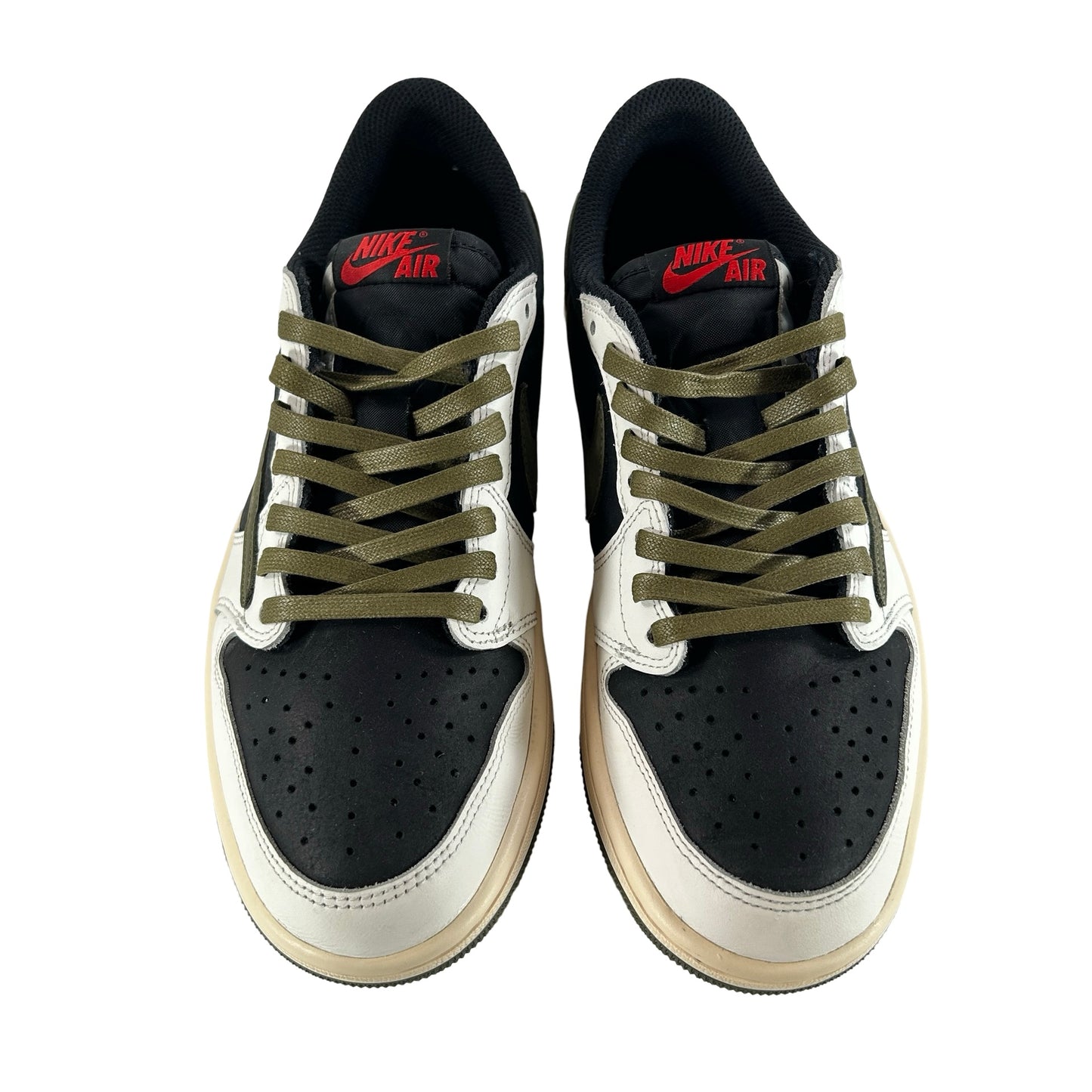 DZ4137 106 Jordan 1 Retro Low OG SP Travis Scott Olive (W) [USED] - 9 W (Used2)