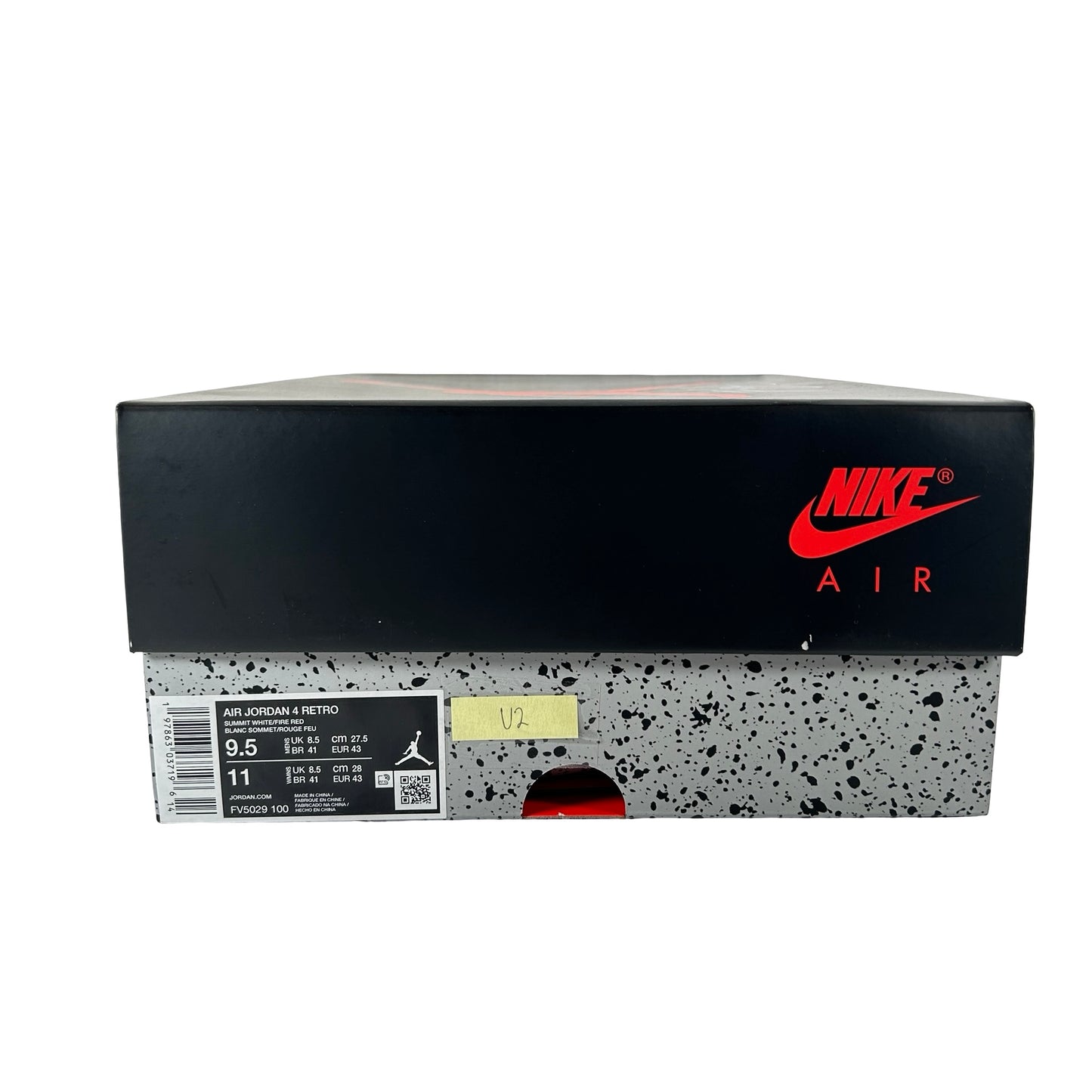 FV5029 100 Jordan 4 Retro White Cement (2025) [USED] - 9.5 M (Used2)