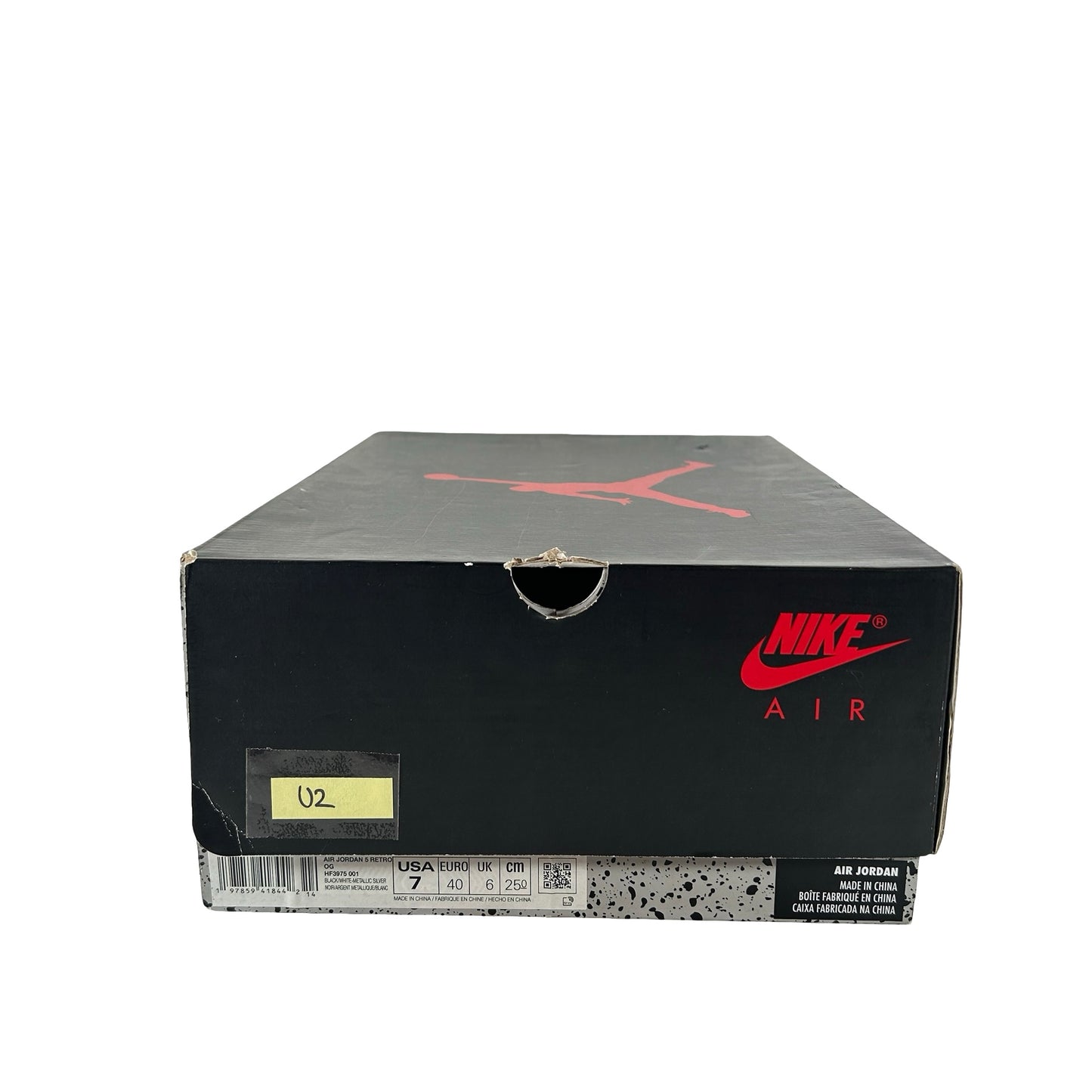 HF3975 001 Jordan 5 Retro OG Black Metallic Reimagined [USED] - 7 M (Used2)