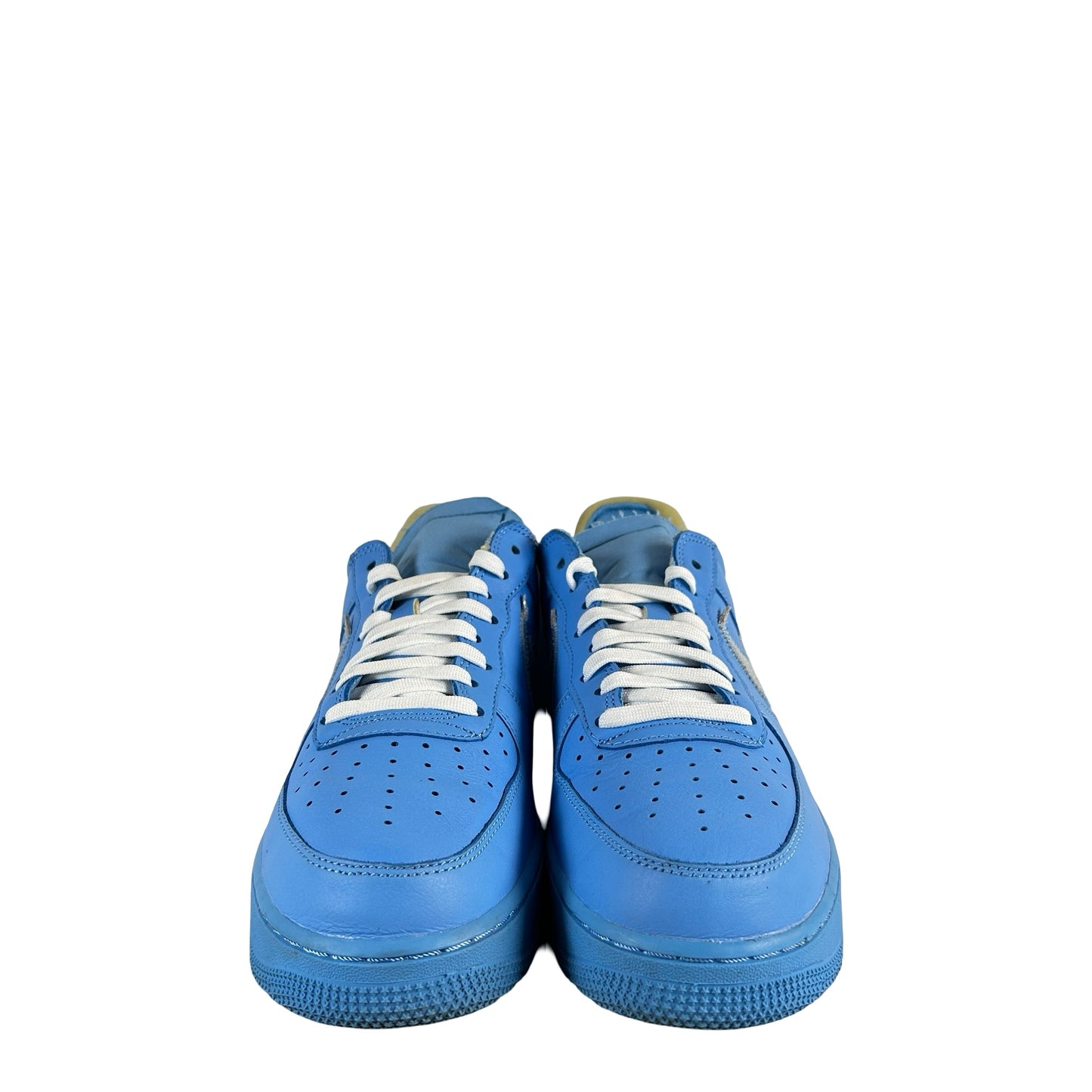 CI1173 400 Off White Nike Air Force 1 Low '07 MCA University Blue [USED] - 9 M (Used)