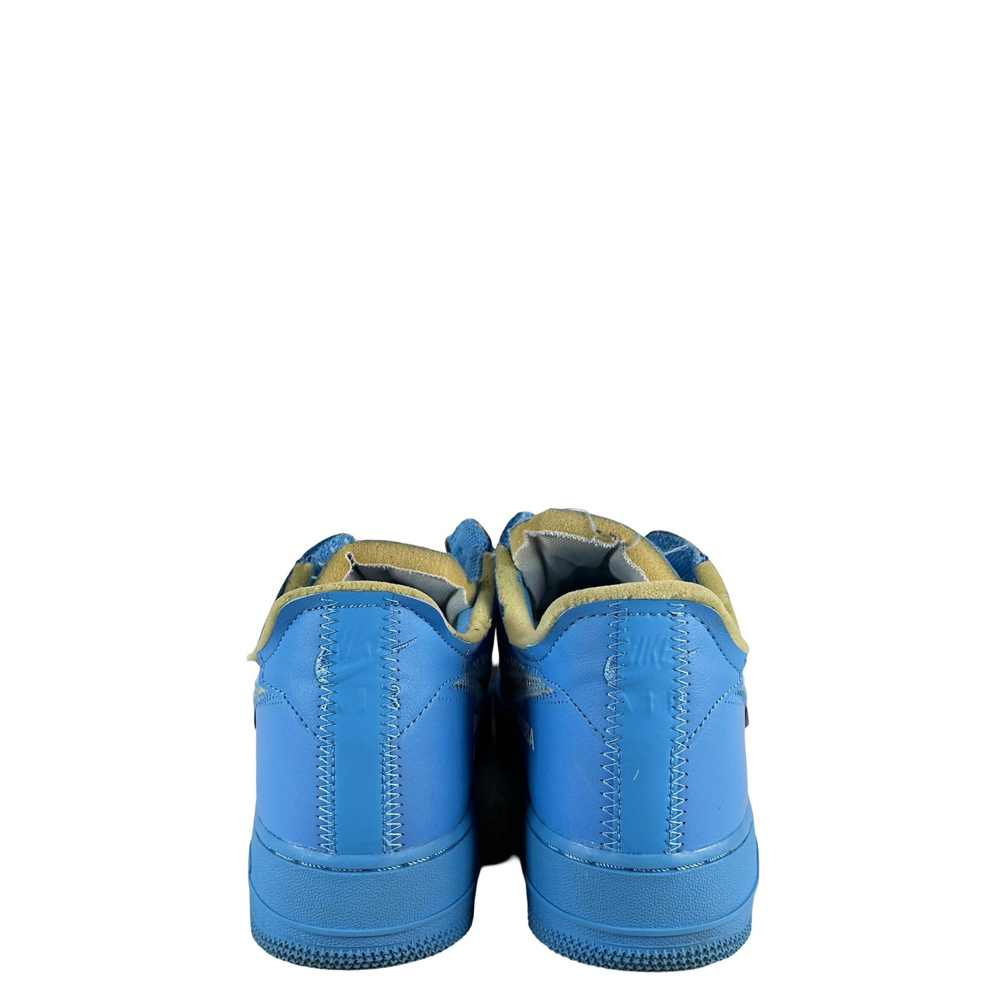 CI1173 400 Off White Nike Air Force 1 Low '07 MCA University Blue [USED] - 9 M (Used)