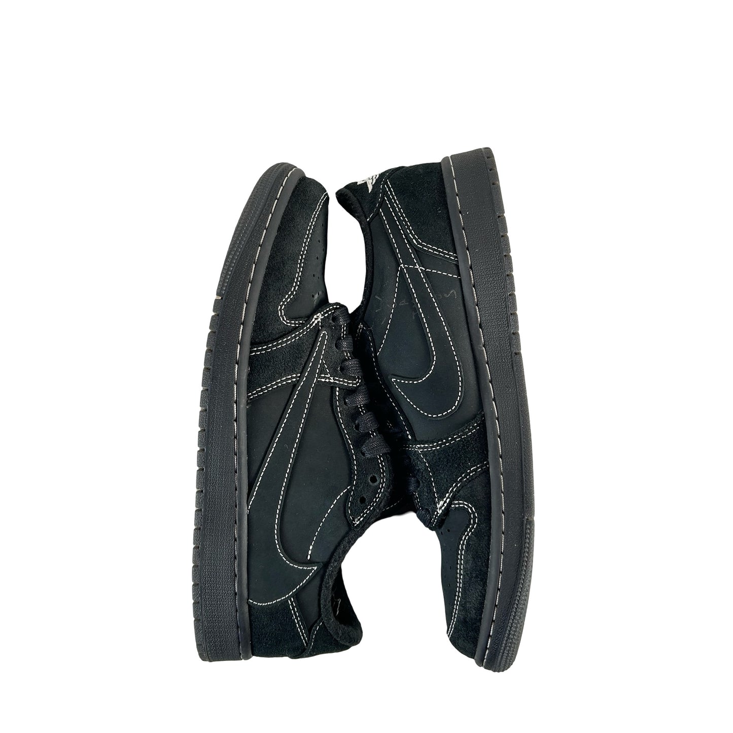 DM7866 001 Jordan 1 Retro Low OG SP Travis Scott Black Phantom [USED] - 9 M (Used8)