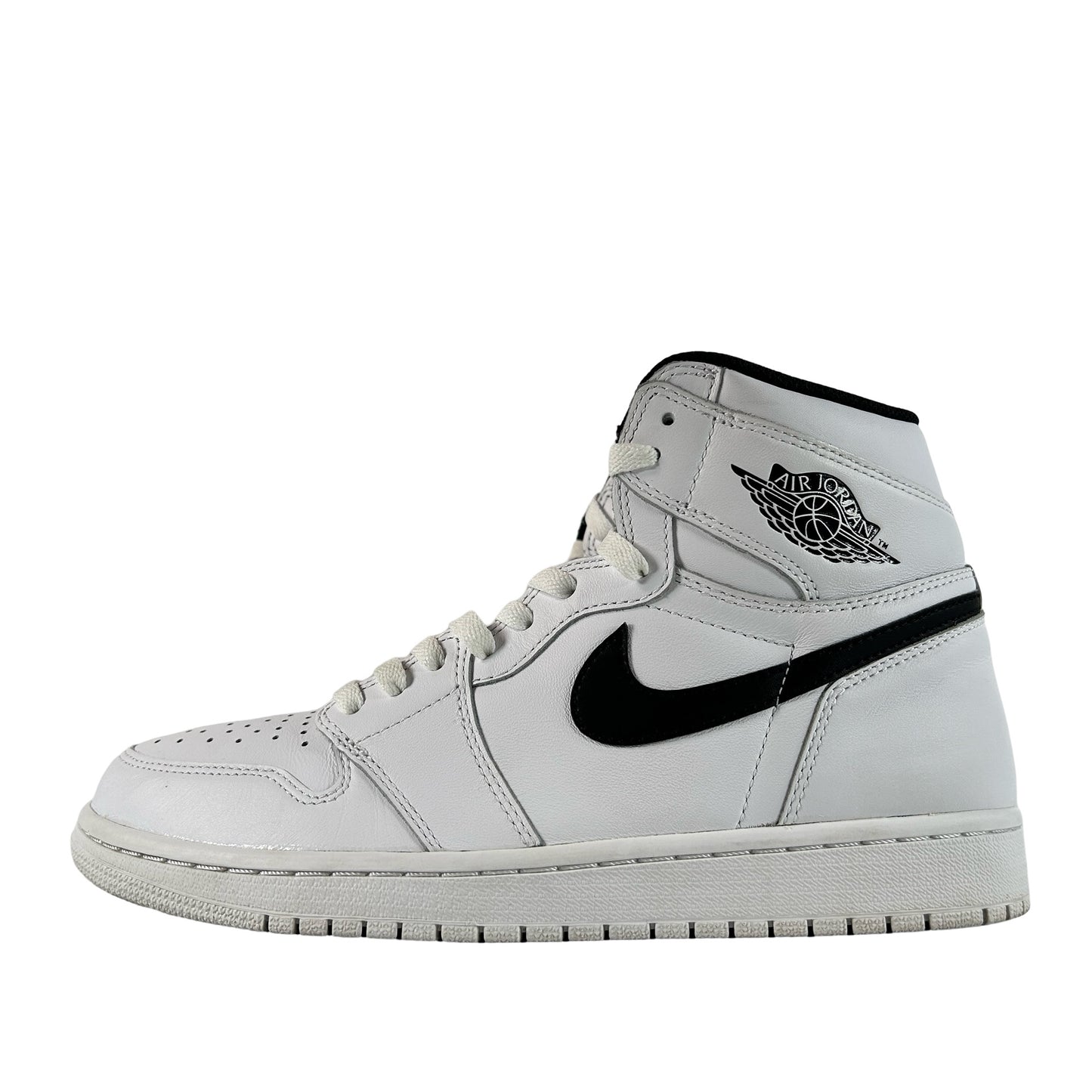 555088 102 Jordan 1 Retro Yin Yang White [USED] - 9.5 M (Used)