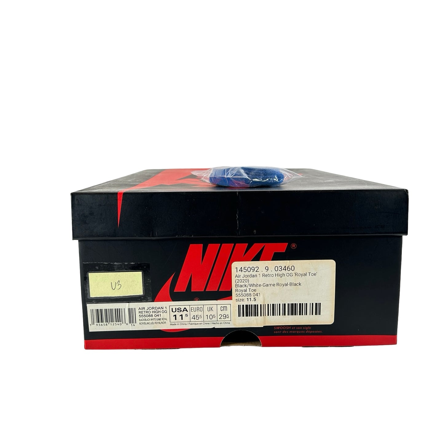 555088 041 Jordan 1 Royal Toe [USED] - 11.5 M (Used3)