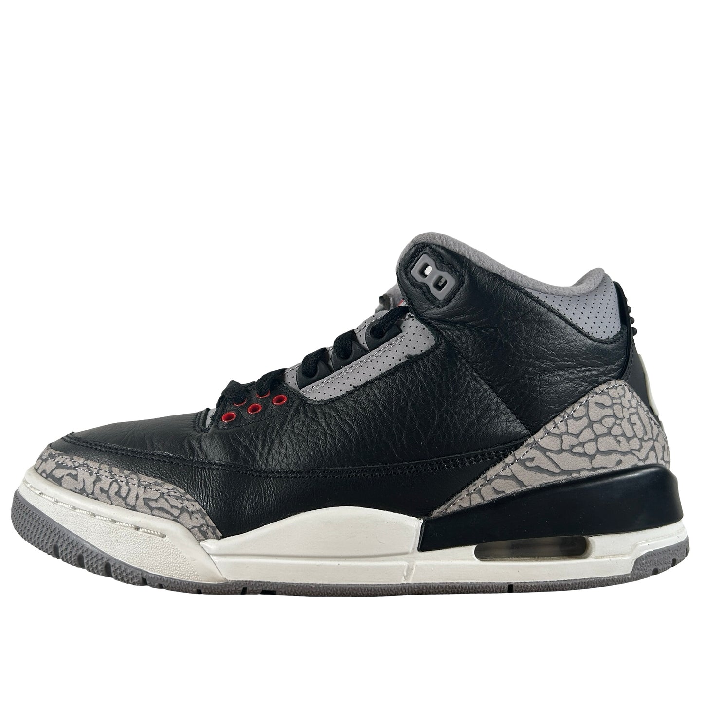 DN3707 010 Jordan 3 Retro Black Cement Reimagined (2024) [USED] - 7 M (Used3)