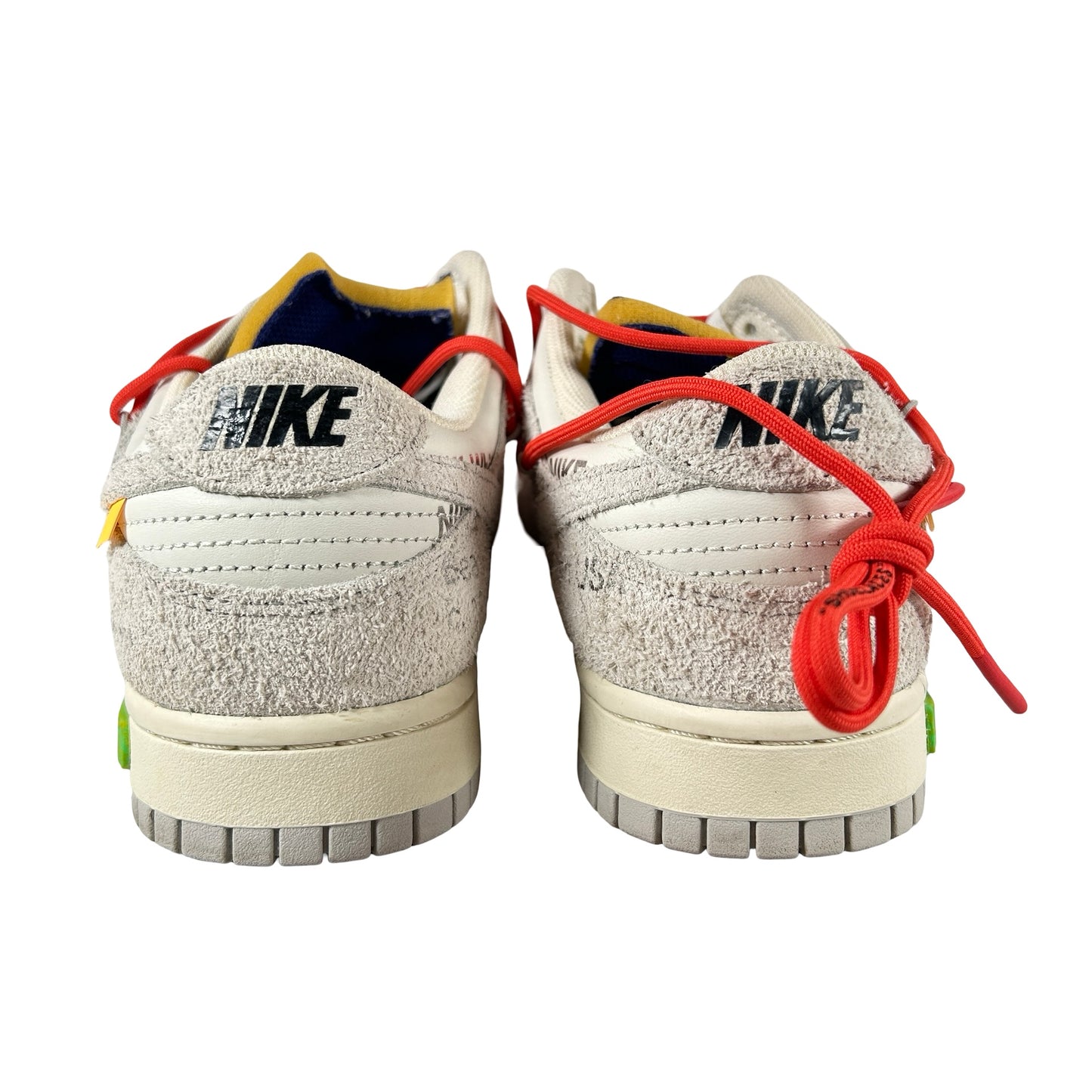 DJ0950 110 Nike Dunk Low Off-White Lot 13 [USED] - 9 M (Used)