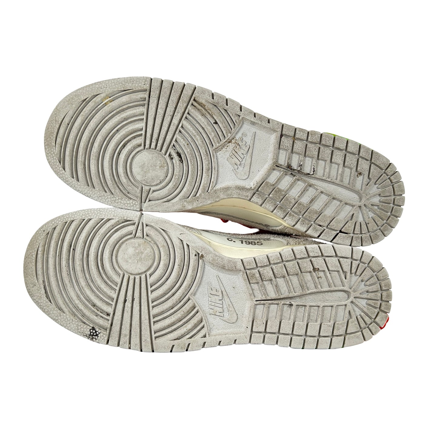 DJ0950 110 Nike Dunk Low Off-White Lot 13 [USED] - 9 M (Used)