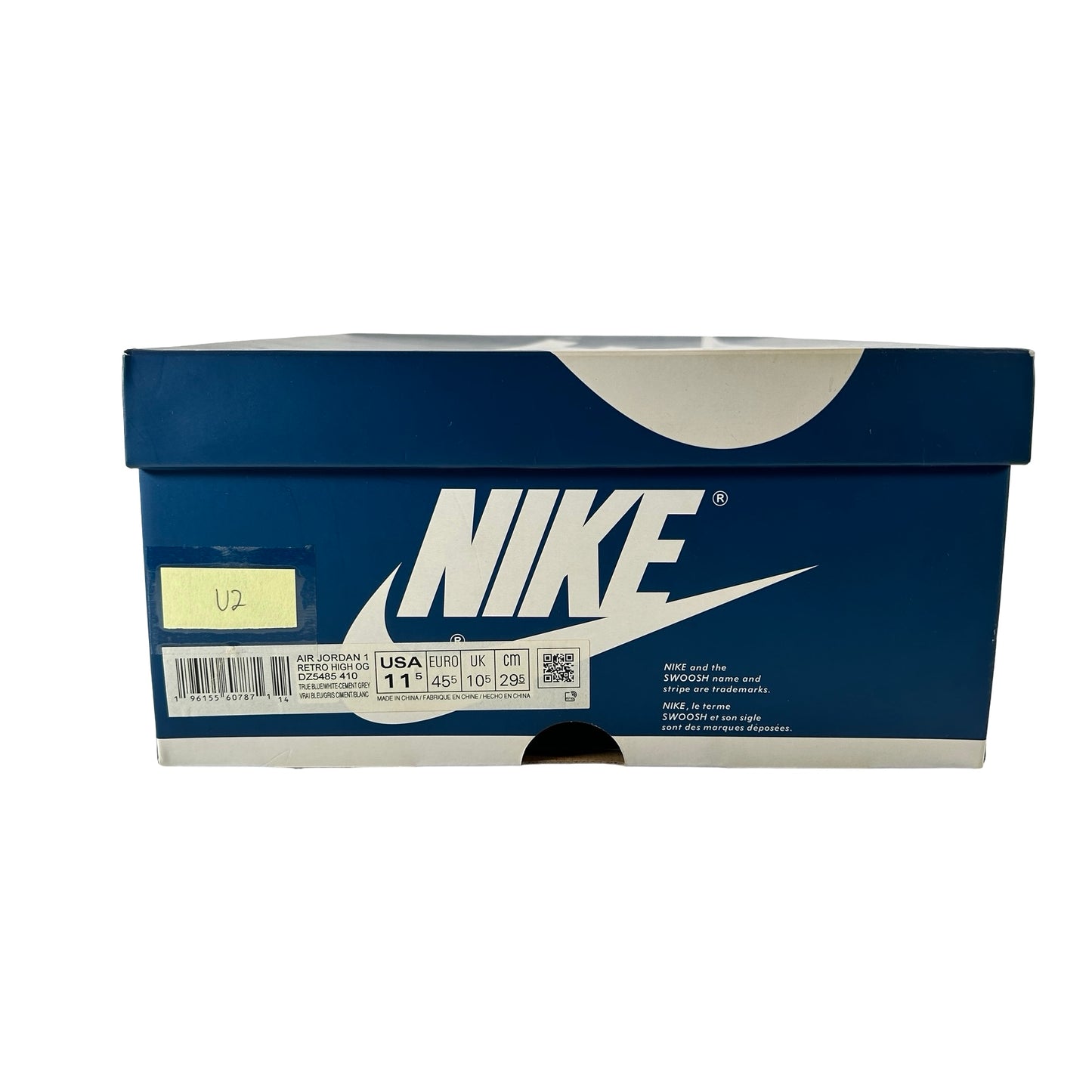 DZ5485 410 Jordan 1 Retro High OG True Blue [USED] - 11.5 M (Used2)