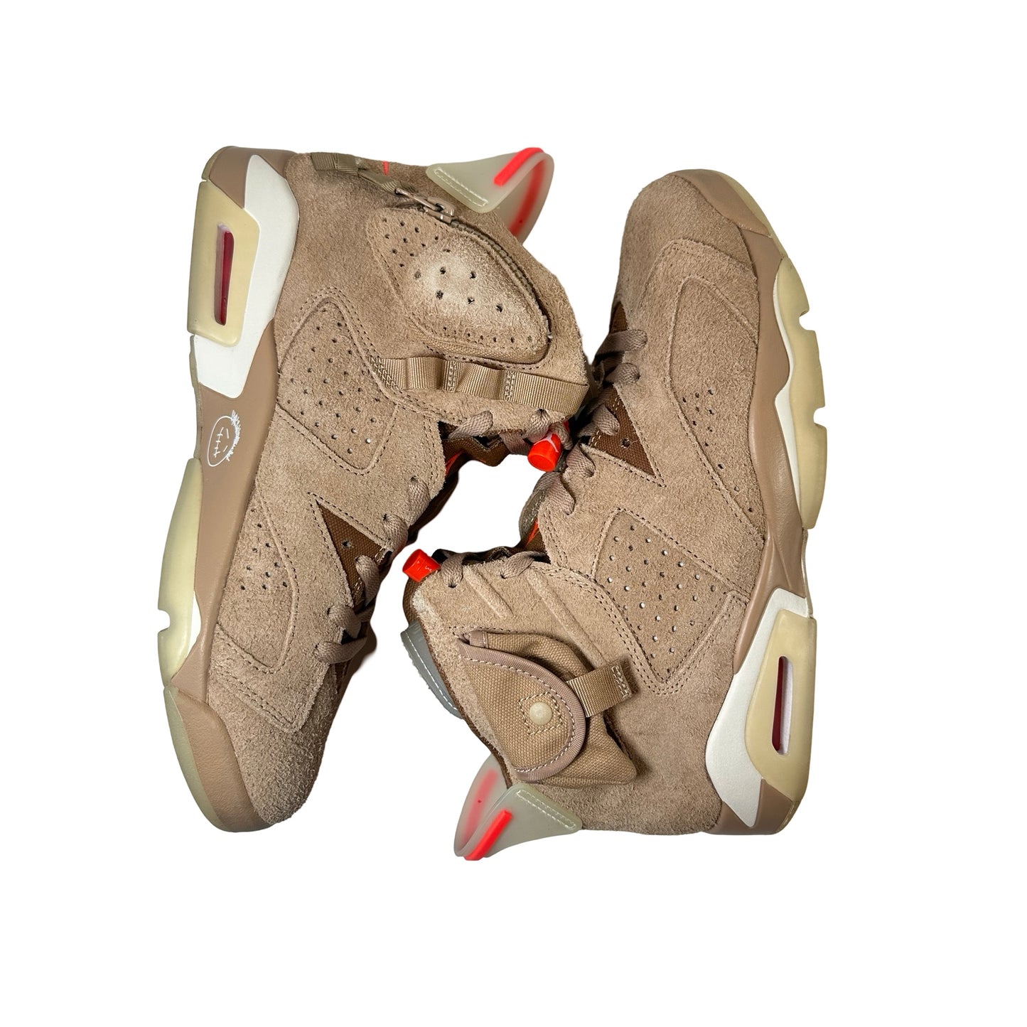 DH0690 200 Jordan 6 Retro Travis Scott British Khaki [USED] - 8.5 M (Used5)