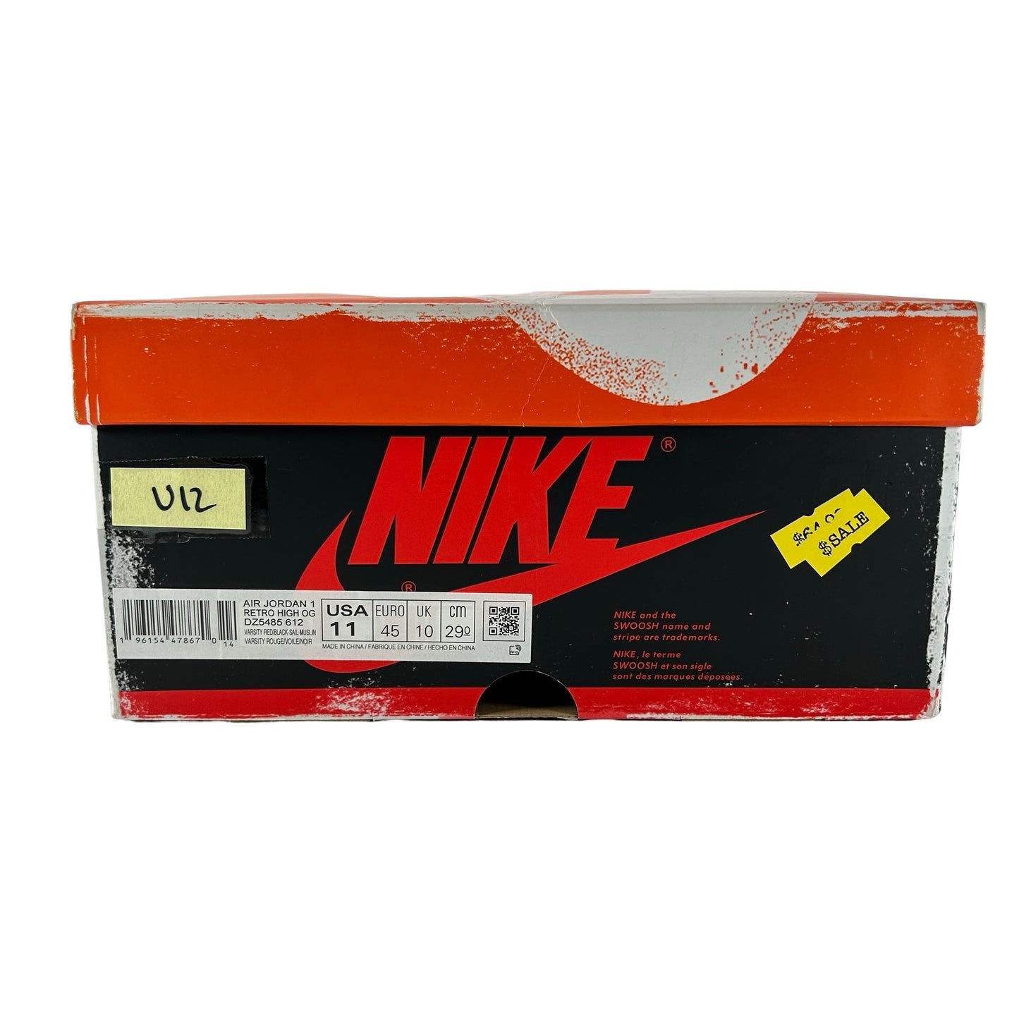 DZ5485 612 Jordan 1 Retro High OG Chicago Lost And Found [USED] - 11 M (Used12)