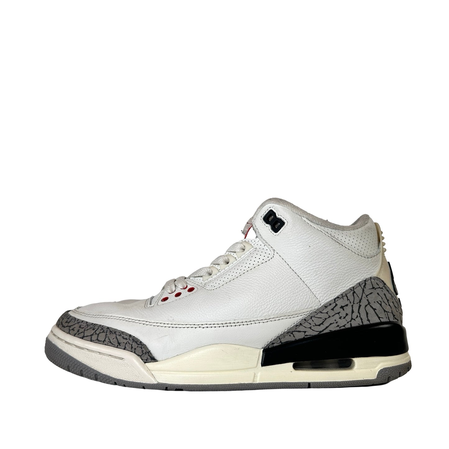 DN3707 100 Jordan 3 Retro White Cement Reimagined [USED] - 8 M (Used6)