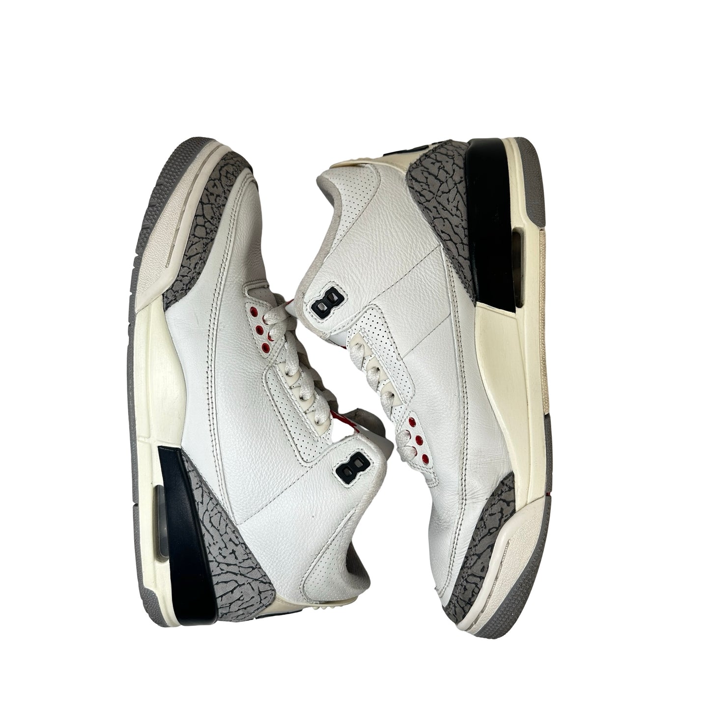 DN3707 100 Jordan 3 Retro White Cement Reimagined [USED] - 8 M (Used6)