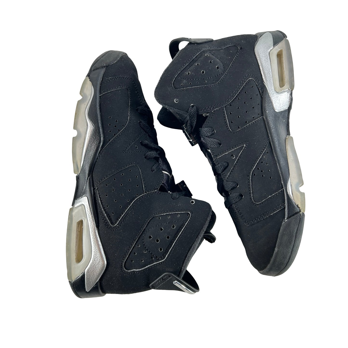 DX2835 001 Jordan 6 Retro Chrome Metallic Silver (GS) [USED] - 5 Y (Used)